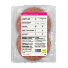 Cargar imagen en el visor de la galería, Hamburguesa sin arrachera 227 g - Plant Squad
