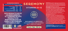 Cargar imagen en el visor de la galería, Vitamina B12 Metilcobalamina Líquida 59ml- SEREMONY