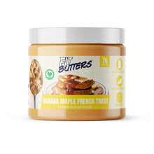 Cargar imagen en el visor de la galería, Banana Maple French Toast Alto en Proteína– Crema Vegana de Almendra y Nuez de la india 454g - Fit Butters