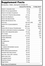 Cargar imagen en el visor de la galería, Suplemento para cabello, uñas y piel 90 tabletas- DEVA Nutrition