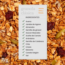 Cargar imagen en el visor de la galería, Granola clásica 340 g - B'graan