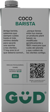 Cargar imagen en el visor de la galería, Leche de Coco Barista Sin Azúcar 1L - GUD