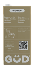 Cargar imagen en el visor de la galería, Leche De Avena Orgánica Sin Azúcar 1 litro - GUD
