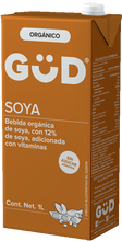 Cargar imagen en el visor de la galería, Leche de soya orgánica sin azúcar 1 litro - GUD
