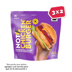 Not Chicken Burger 4 piezas - NotCo