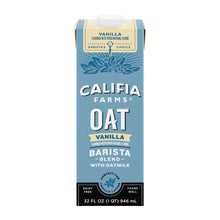 Cargar imagen en el visor de la galería, Leche de Avena Barista Vainilla 946ml - Califia Farms