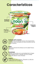Cargar imagen en el visor de la galería, Ramen Instantáneo Sabor Kimchi en Vaso 75 g- Nongshim Soon