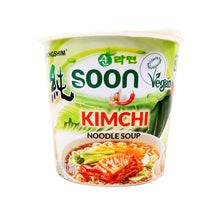 Cargar imagen en el visor de la galería, Ramen Instantáneo Sabor Kimchi en Vaso 75 g- Nongshim Soon