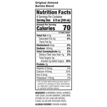 Cargar imagen en el visor de la galería, Leche de Almendra Barista 1L - Califia Farms