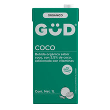 Cargar imagen en el visor de la galería, Leche de Coco sin azúcar  1lt - GUD