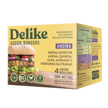 Cargar imagen en el visor de la galería, Hamburguesa Vegana Andina - Delike