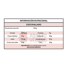 Cargar imagen en el visor de la galería, Coco Rallado