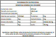 Cargar imagen en el visor de la galería, Kombucha Jengibre - Dominga