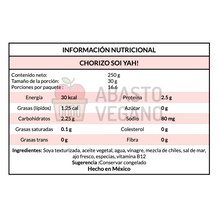 Cargar imagen en el visor de la galería, Chorizo de Soya 250g - Soi Yah!