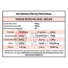 Cargar imagen en el visor de la galería, Veggie Bites Falafel - Delike