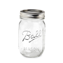Cargar imagen en el visor de la galería, Frasco Mason Jar de 16 onzas (473ml) Boca Regular
