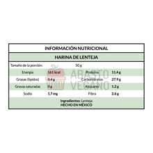 Cargar imagen en el visor de la galería, Harina de Lenteja