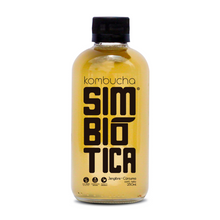 Cargar imagen en el visor de la galería, Kombucha Jengibre-Cúrcuma 250 ml - Kombucha Simbiótica