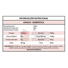 Cargar imagen en el visor de la galería, Kimchi 230g - Simbiótica