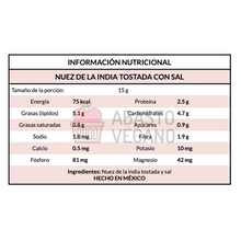 Cargar imagen en el visor de la galería, Nuez de la India tostada CON SAL