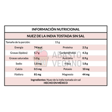 Cargar imagen en el visor de la galería, Nuez de la India Tostada SIN SAL