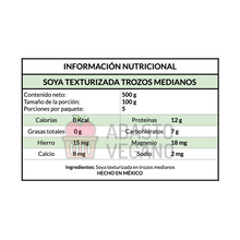 Cargar imagen en el visor de la galería, Soya Texturizada Tortaleta