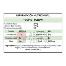 Cargar imagen en el visor de la galería, Tocino 6 rebanadas 250g- Sudevi