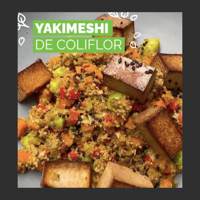 Yakimeshi de coliflor