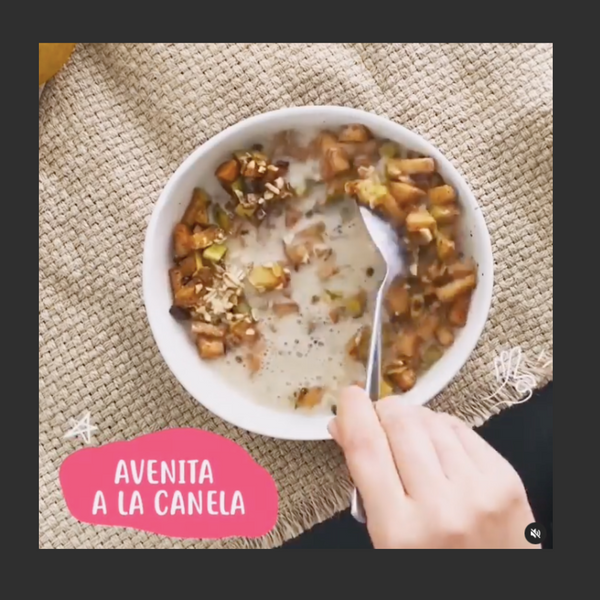 Avena a la canela