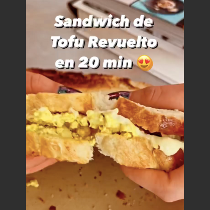 Sándwich de Scrambled Tofu