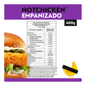 Not Chicken Crispy 4 piezas - NotCo