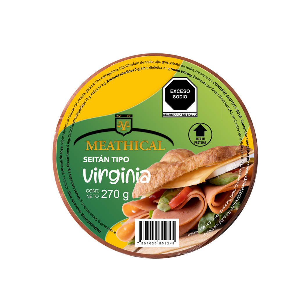 Imitación de Jamón tipo virginia 270g - Meathical