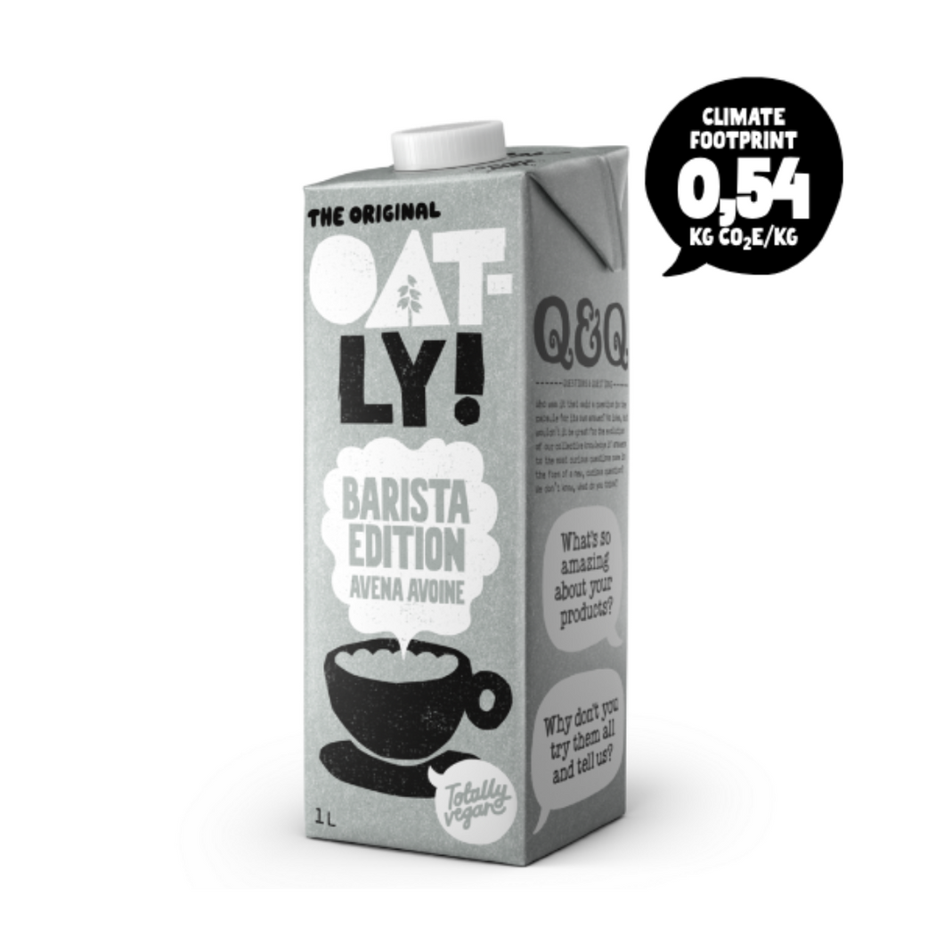 Leche de avena edición barista 1L- Oatly