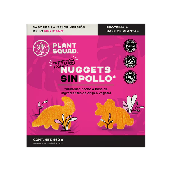 Nuggets sin pollo Kids 460g - Plant Squad