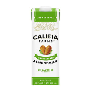 Leche de Almendra Sin Azúcar 946ml - Califia Farms