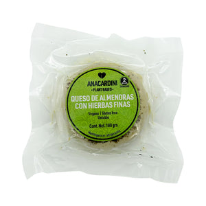 Queso Vegano de Almendras 180g- Anacardini