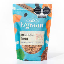 Cargar imagen en el visor de la galería, Granola Keto 340 g - B&#39;graan
