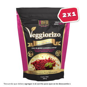 Chorizo Gourmet Keto 250g - Veggiorizo