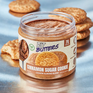 Cinnamon Sugar Cookie – Crema Vegana de Almendra y Nuez de la India 454g - Fit Butters