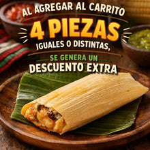 Cargar imagen en el visor de la galería, Tamal de Mole con Setas- Abasto Vegano
