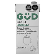 Leche de Coco Barista Sin Azúcar 1L - GUD