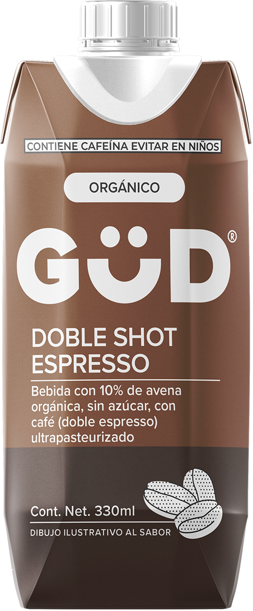 Bebida doble shot espresso 330ml- GUD