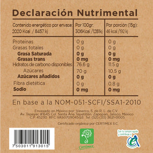 Jarabe de agave ámbar orgánico 660g- ENATURE