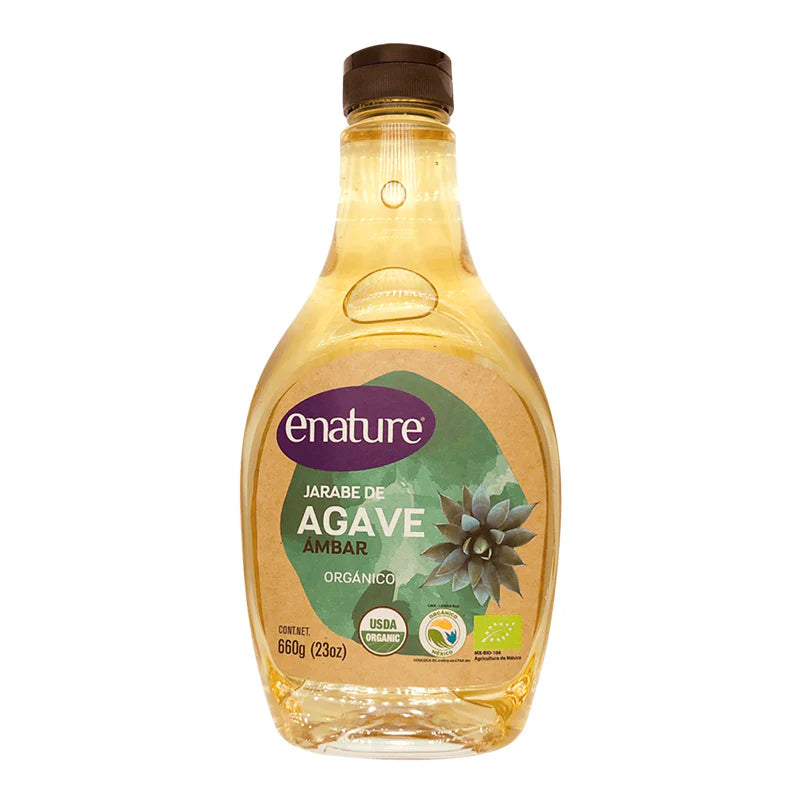 Jarabe de agave ámbar orgánico 660g- ENATURE