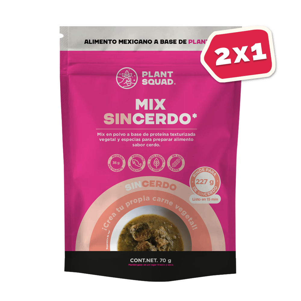 Mix sin cerdo 70g- Plant Squad