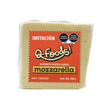 Cargar imagen en el visor de la galería, Imitación de queso tipo Mozzarella 500g- Q-Foods
