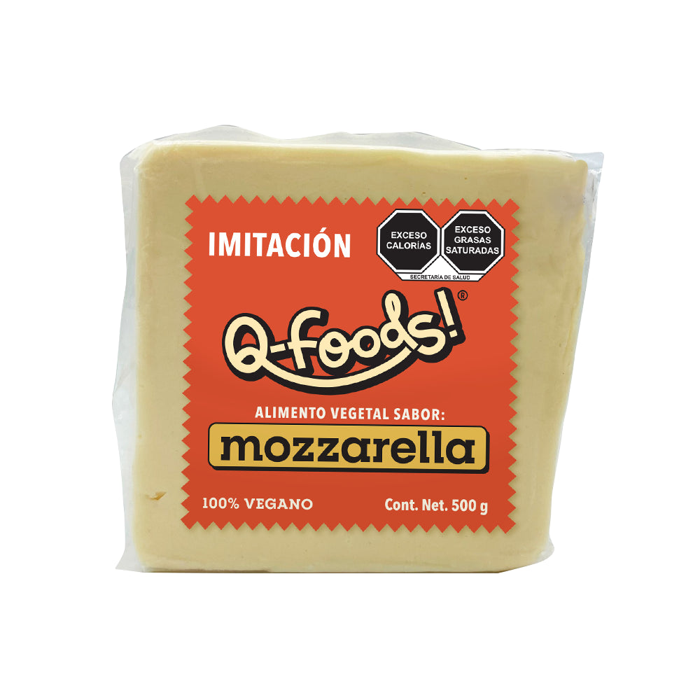Imitación de queso tipo Mozzarella 500g- Q-Foods