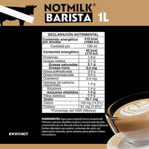 Not Milk Barista 1L- NotCo