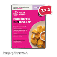 Cargar imagen en el visor de la galería, Nuggets  sin pollo 460g - Plant Squad
