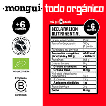 Cargar imagen en el visor de la galería, Pouch Pera, Manzana, Plátano y Trigo Espelta 100g -Mongui
